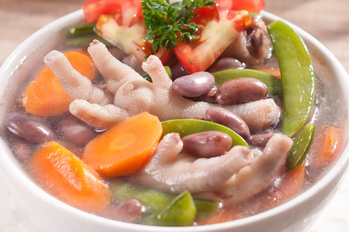 sup kacang merah ayam