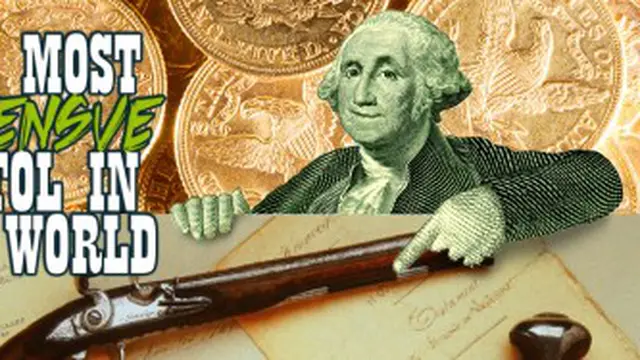 The Saddle Pistols, Senjata Super Mahal Milik George Washington