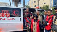 Tim Emergency Medical Team (EMT) MER-C dir Rumah Sakit Kamal Adwan di Gaza Utara. (mer-c.org)