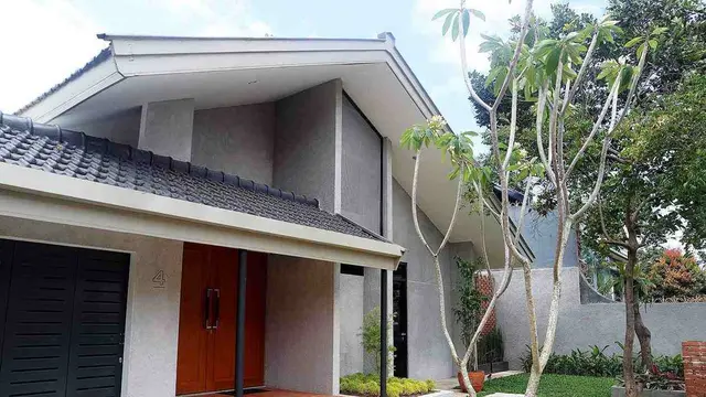 Rumah Modern Tropis 1 Lantai