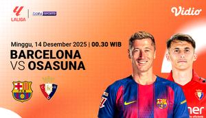 Saksikan Barcelona vs Osasuna eksklusif di Vidio. (dok. vidio.com)