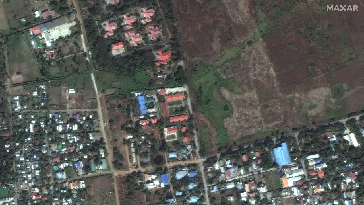 Penampakan Myanmar dan Bangladesh dari Satelit Usai Diterjang Topan Mocha