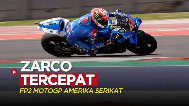 Berita video Johann Zarco menjadi yang tercepat pada Free Practice (FP) 2 MotoGP Amerika Serikat, sementara Marc Marquez menghuni posisi ke-6, Jumat (8/4/2022).