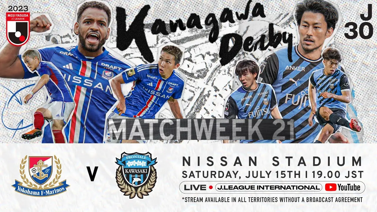 Duel Yokohama F. Marinos vs Kawasaki Frontale di J1 League
