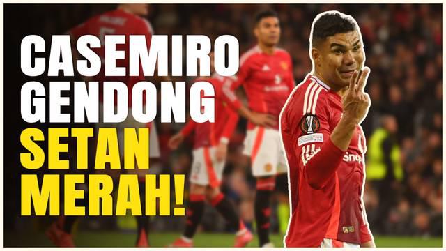 Nama Casemiro jadi sorotan ketika Manchester United (MU) mengalahkan Lyon 5-4 pada leg kedua perempat final Liga Europa 2024/2025 di Old Trafford hari Jumat (18/04/2025) dini hari WIB.