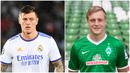 <p>Foto kombo Toni Kroos (kiri) dan Felix Kroos yang merupakan kakak beradik asal Jerman. Felix saat ini bermain untuk FSV Fortuna Pankow 46 akan sulit menyamai torehan prestasi sang kakak Toni Kross yang sudah mengoleksi banyak tropi bersama Bayern Munchen dan Real Madrid. (AFP/Franck fife/Joerg Sarbach)</p>