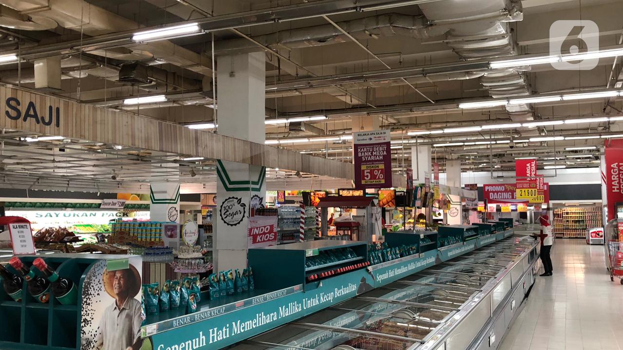 FOTO: PSBB Hari Terakhir, Begini Suasana Pusat Perbelanjaan di Depok