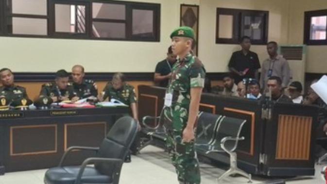 Sidang Kasus Prada Lucky, Danki Lettu Ahmad Faisal Beri Pengakuan Mengejutkan