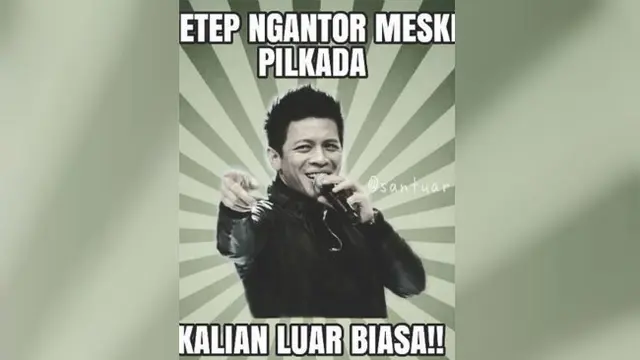 Momen Pilkada ini rupanya jadi ajang meme-meme lucu yang bermunculan.