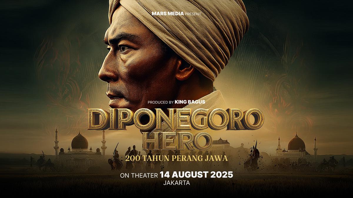 Film AI Diponegoro Hero Tayang Jelang HUT Ke-80 RI, Penghormatan Terhadap Sejarah dan Tokoh Bangsa