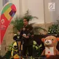 Presiden Joko Widodo memberi sambutan saat promosi Asian Games 2018 di Istana Negara, Jakarta, Selasa (5/6). Jokowi mengatakan sebentar lagi kita akan mempunyai perhelatan besar Asian Games yang ke-18. (Liputan6.com/Angga Yuniar)