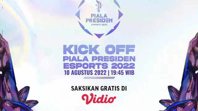 Saksikan Live Streaming Piala Presiden Esports 2022 di Vidio, Mulai 10 Agustus 2022