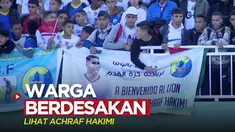 Berita video momen warga berdesakan untuk melihat bintang Timnas Maroko, Achraf Hakimi, berkunjung di kota kelahiran sang ibu.