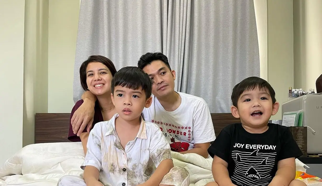 Tya Ariesta Isoman bareng anak (Instagram/tya_ariestya)