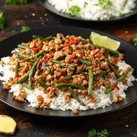 ilustrasi buncis daging cincang/DronG/Shutterstock