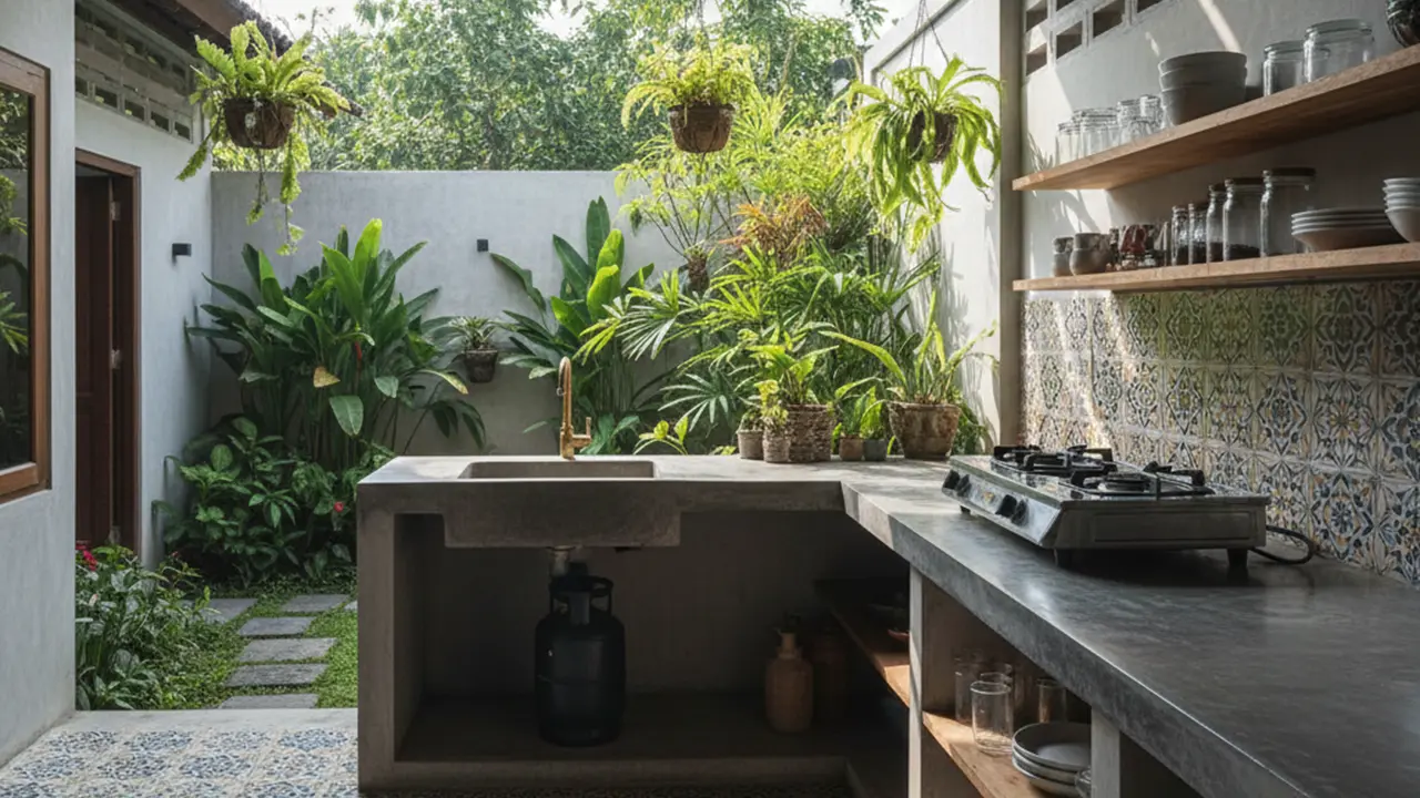 Desain Dapur dengan Sirkulasi Udara Aman Saat Gas Bocor