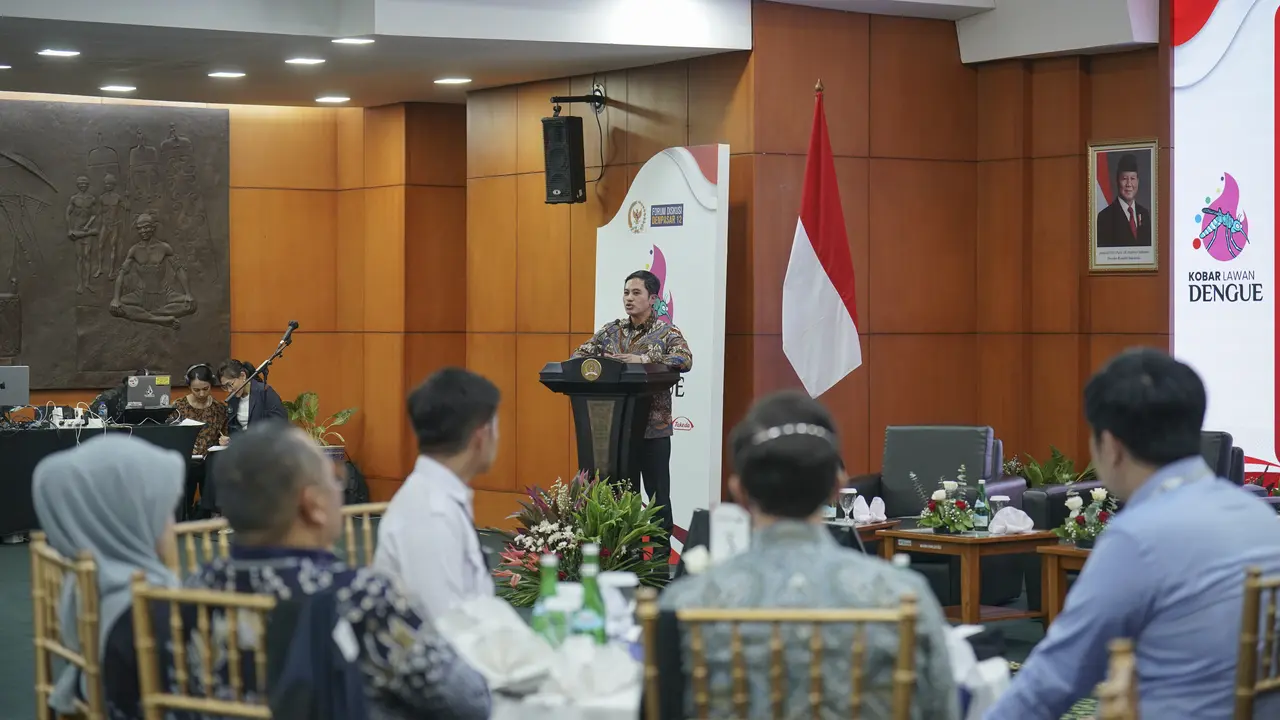 Wakil Menteri Kesehatan Republik Indonesia, Dante Saksono Harbuwono (Foto: Biro Komunikasi dan Informasi Publik Kemenkes RI / Dicky Rahman)