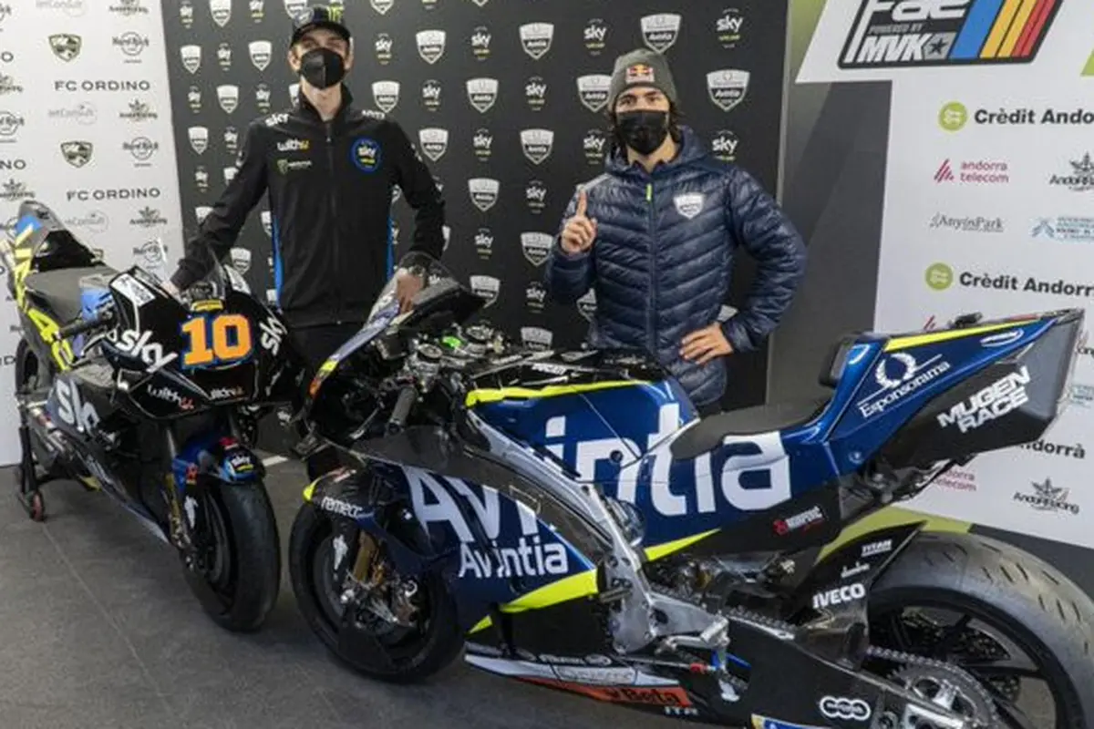 Luca Marini dan Enea Bastianini
