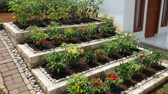 9 Ide Kebun Cabai Estetik dan Rapi