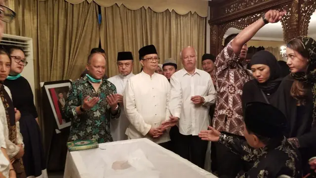 BJ Habibie sebelum dimakamkan (Fauzan/Liputan6.com)