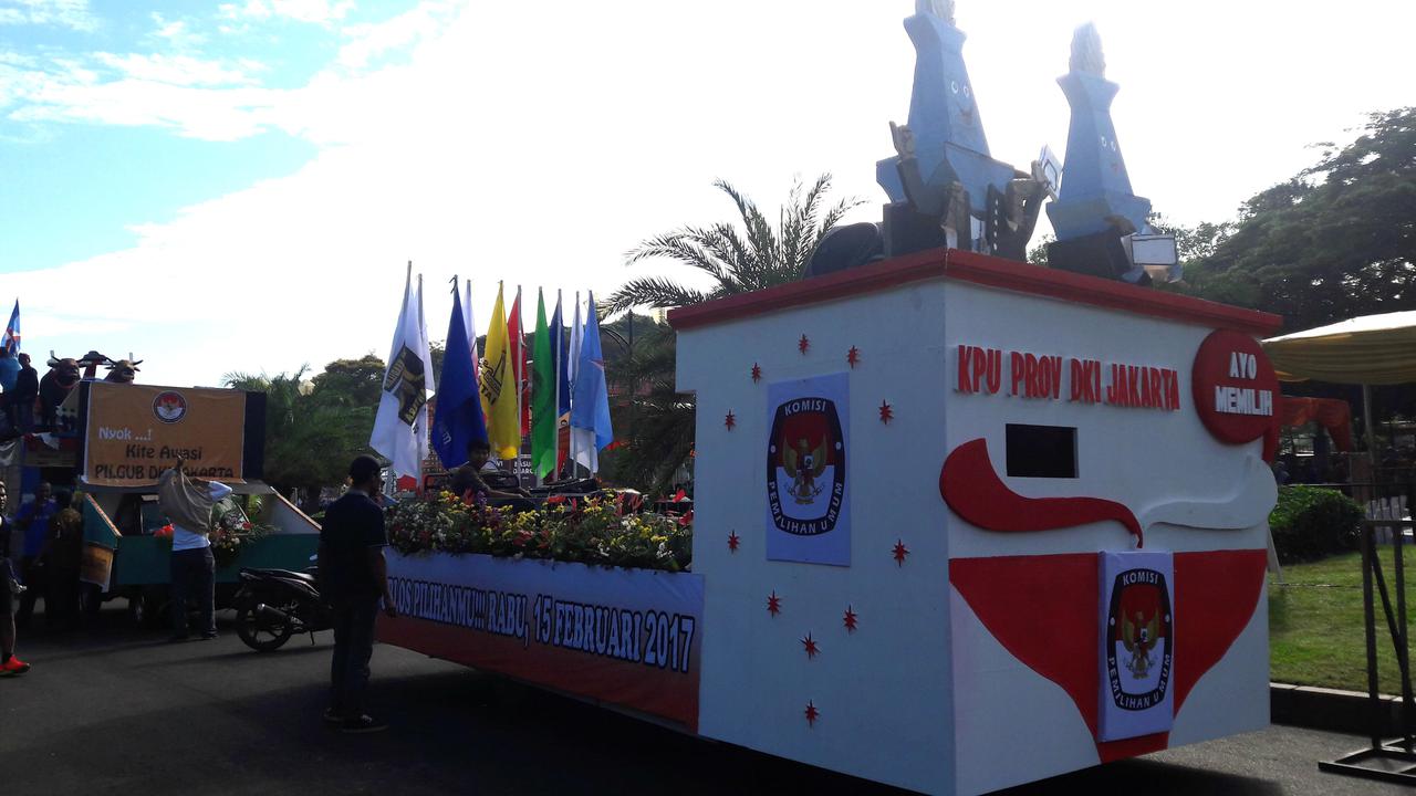 pawai deklarasi damai pilkada