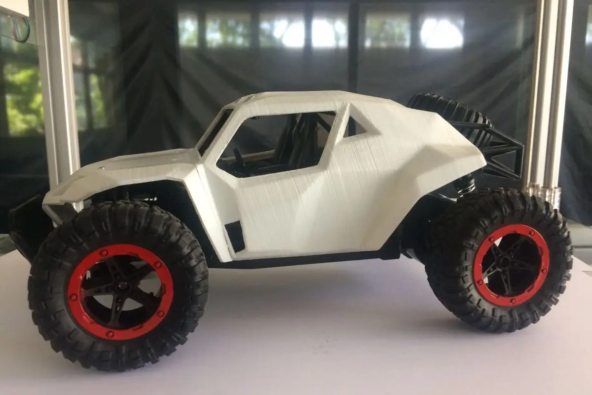 Mock-up 1:16 mobil listrik ITS-UBL (Istimewa)