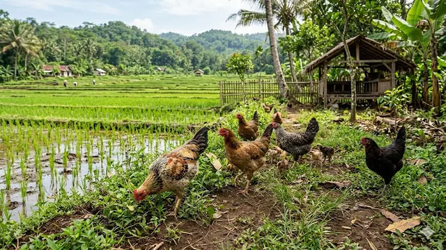 Ide Ternak Hewan Mini Umbaran di Dekat Sawah yang Hemat Pakan dan Untung Besar
