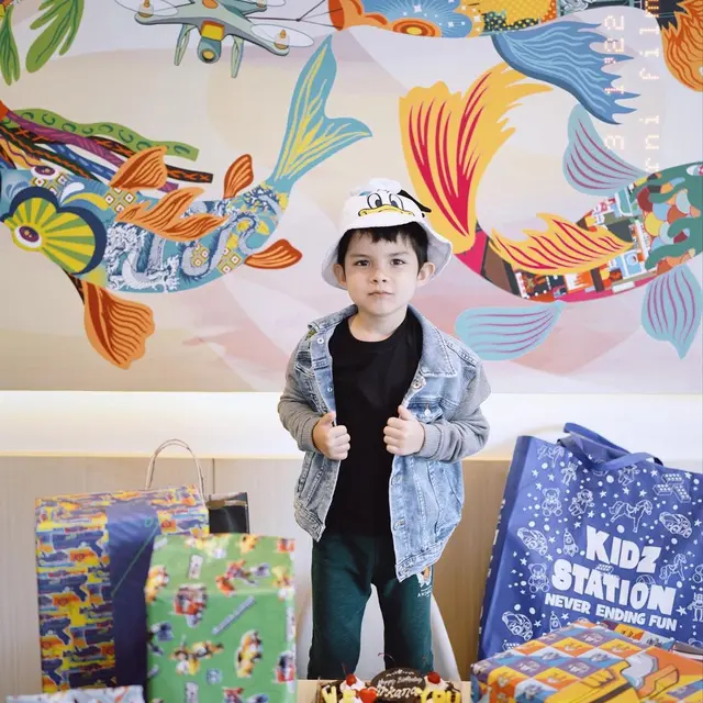 Perayaan Ulang Tahun ke-6 Arkana Putra Risty Tagor  (Foto: Instagram/@ristytagor)