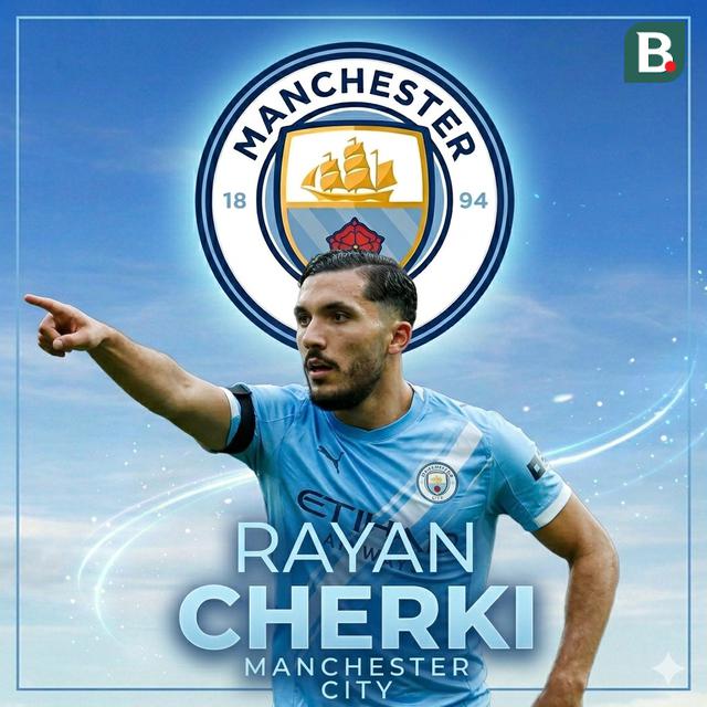 Rayan Cherki bintang Manchester City. (Bola.com/AFP/Gemini)