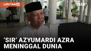 Kabar Duka! Azyumardi Azra Meninggal Dunia