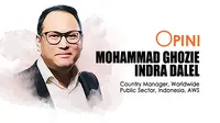 Mohammad Ghozie Indra Dalel, Country Manager, Worldwide Public Sector, Indonesia, AWS. (Liputan6.com)