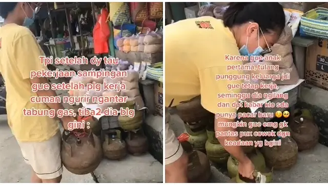 Punya Kerjaan Sampingan Jadi Kurir Antar Tabung Gas, Wanita Ini Diselingkuhi Kekasihnya