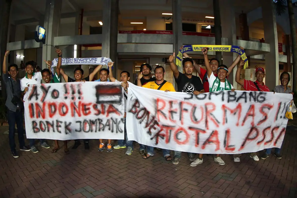 Suporter timnas U-23