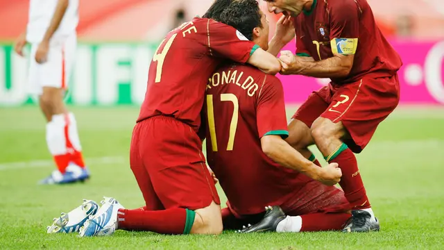 Cristiano Ronaldo Piala Dunia 2006 (Foto: Twitter @FIFAWorldCup)