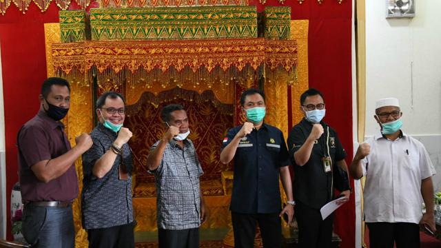 Kunjungan Kepala BPH Migas M. Fanshurullah Asa ke Bupati Aceh Barat Daya.