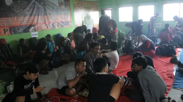 Ilustrasi – Aktivitas di Basecamp Bambangan, Purbalingga, Jawa tengah saat kondisi Gunung Slamet normal. (Foto: Liputan6.com/Kominfo PBG/Muhamad Ridlo)