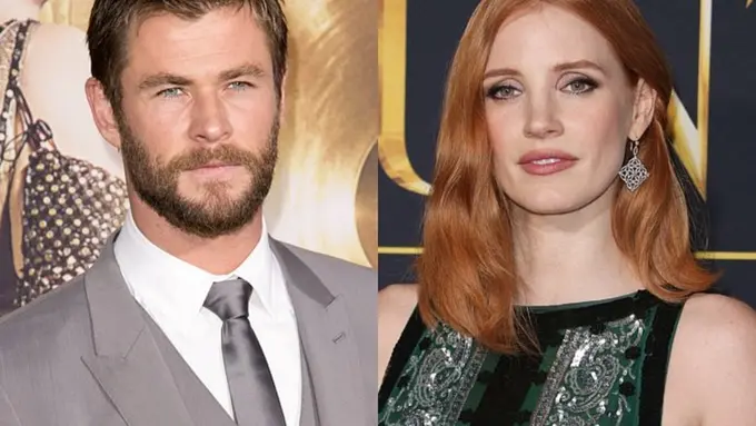 Karena Ini, Jessica Chastain Kagum dengan Chris Hemsworth