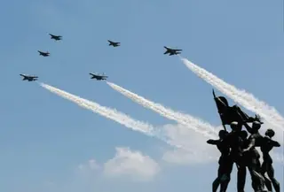 Ilustrasi pesawat tempur. (Liputan6.com)