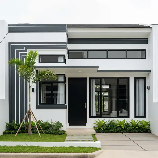 9 Desain Rumah 1 Lantai Sederhana tapi Terlihat Mewah dari Depan