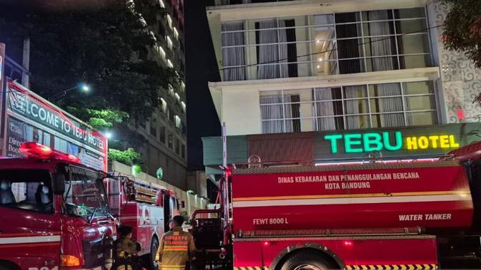Api Mengamuk di Hotel Tebu Bandung: Sauna Ludes, Aula Pertemuan Ikut Terbakar