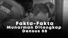 Berikut deretan fakta penangkapan Munarman, eks Sekjen FPI sekaligus pengacara Rizieq Shihab pada Selasa (27/4/2021) pukul 15.30 WIB.