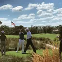 Main Golf, Trump Dikawal Sistem Rudal Avenger