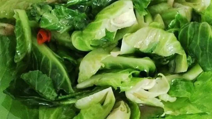 Sayur kailan memiliki rasa enak dan nutrisinya baik buat tubuh/copyright cookpad.com/Elizabeth Widya Caroline