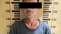 Pelaku sodomi anak laki-laki di bawah umur ditangkap polisi di Padang Pariaman. (Liputan6.com/  Dok Polres Padang Pariaman)