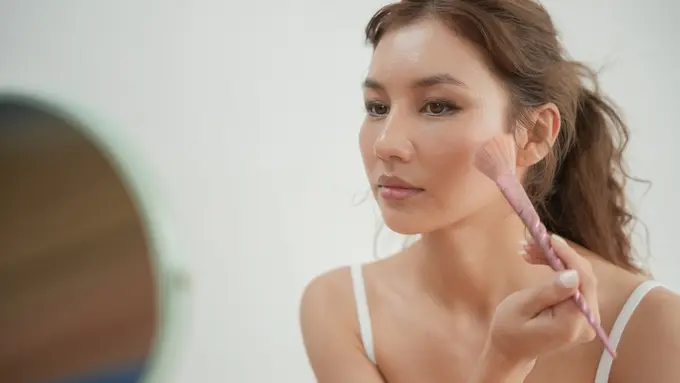 Ilustrasi makeup oksidasi