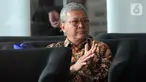Sekjen Kementerian Kelautan dan Perikanan (KKP) Nilanto Perbowo berada di ruang tunggu Gedung KPK untuk menjalani pemeriksaan di Jakarta, Selasa (15/10/2019). Nilanto Perbowo diperiksa sebagai saksi dalam kasus dugaan suap izin impor ikan tahun anggaran 2019. (merdeka.com/Dwi Narwoko)