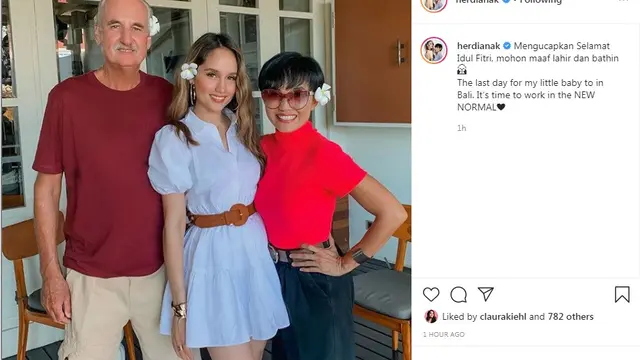 Cinta Laura (Foto: Instagram/@herdianak)