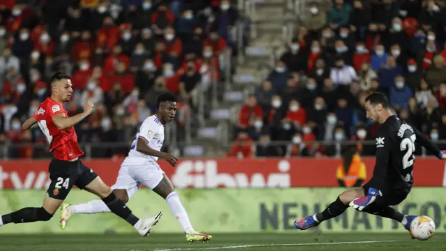 Foto: Aksi Duet Maut Benzema - Vinicius usai Mengalahkan Mallorca di Liga Spanyol