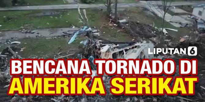 VIDEO: Hancur! Permukiman Diterjang Tornado Terburuk Sepanjang Sejarah AS