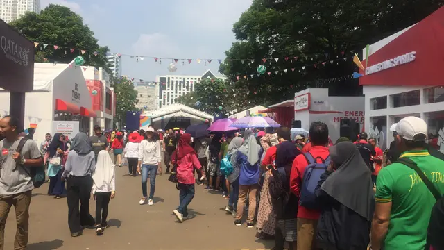 Demi Maskot Asian Games 2018, Ratusan Warga Antre 2 Km